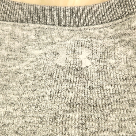 Under Armour Grey Shortsleeve Crewneck Athletic Shirt - Picture 3 of 3